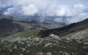 30 mile hike. West Peak. 6 Aug 2006.