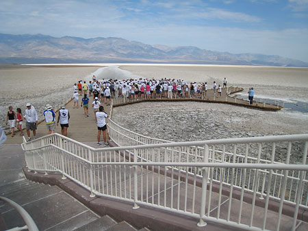 10am start at Badwater, 23 July 2007.