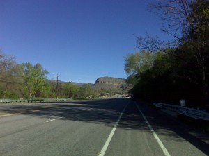 Starting up Hwy 7 from Lyons