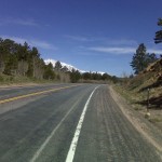 Glimpse of Long's Peak