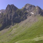 View from the Col du Tourmalet