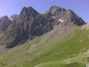 View from the Col du Tourmalet