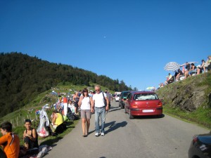 Near the summit of Col d'Aspin