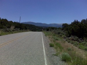 Home is just over that "hill"