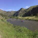 Rafting on the Poudre