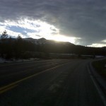 Sunrise over Snowy Range