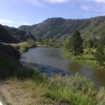 Poudre River near LaPorte