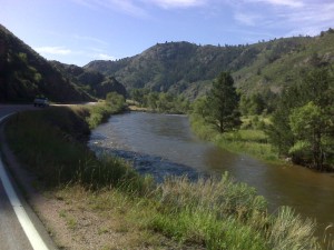 Poudre River near LaPorte