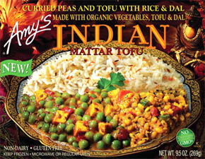 Indian Mattar Tofu package