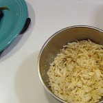 Cheese and tofu mixture
