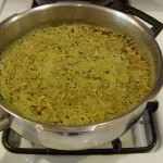 Rice after cooking
