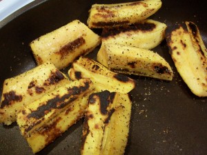 Cooked plantain