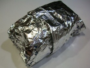 Wrapped rice bar