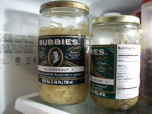 Bubbies Sauerkraut and Dill Pickle Relish