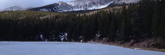 Blue Lake looking west