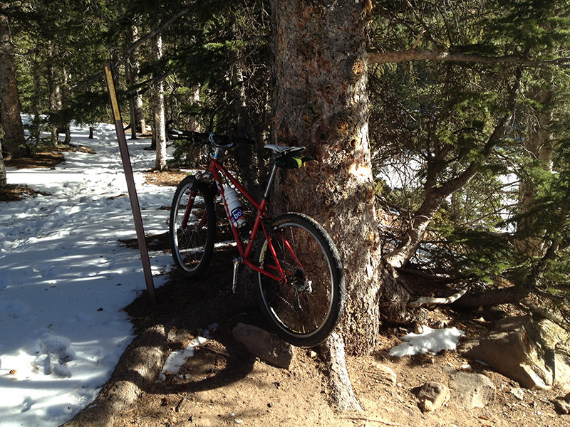 Bear Lake Trail and bike