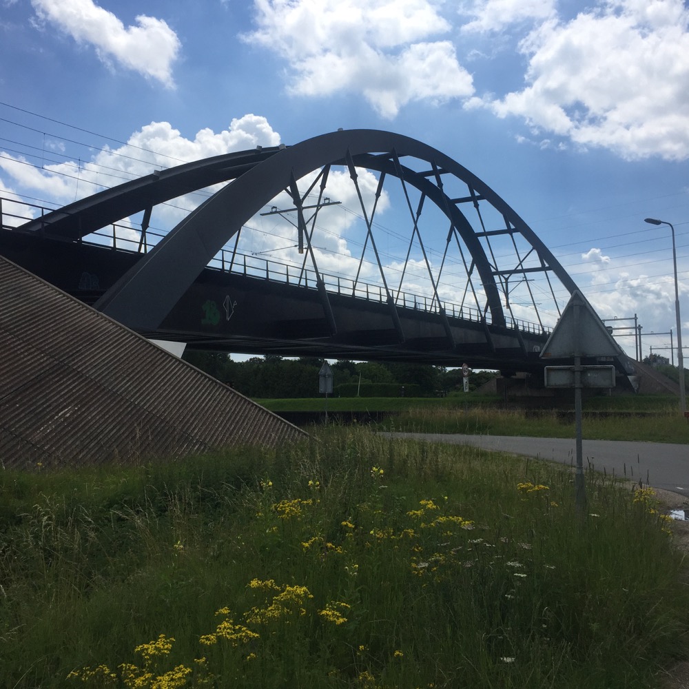spoor brug Eefde, Gelderland